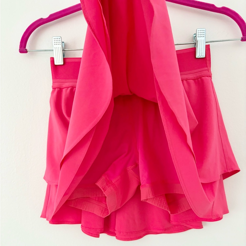 Lululemon Court Rival High Rise Skirt Built In Shorts In Lip Gloss Size 2 - Picture 7 of 11